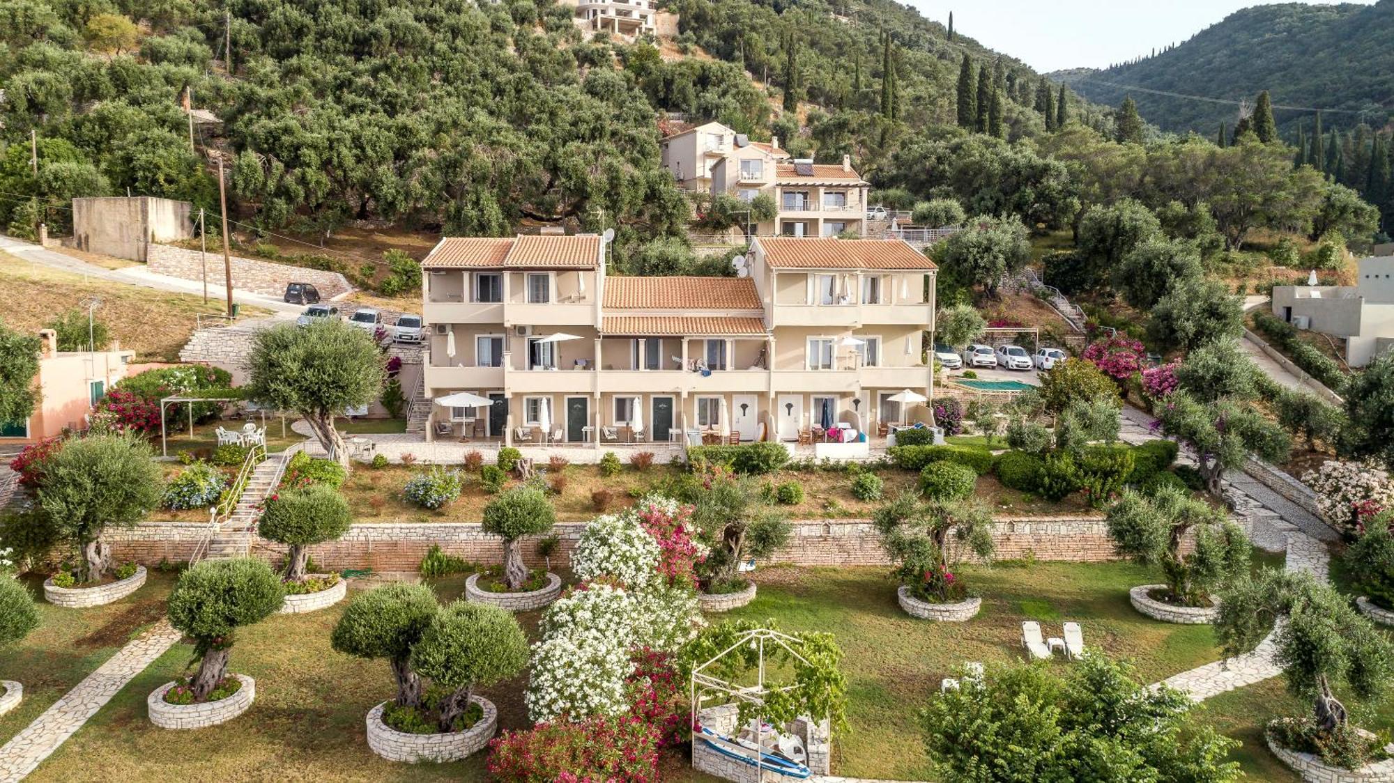 Krouzeri Beach Apartments Nisaki  Zewnętrze zdjęcie