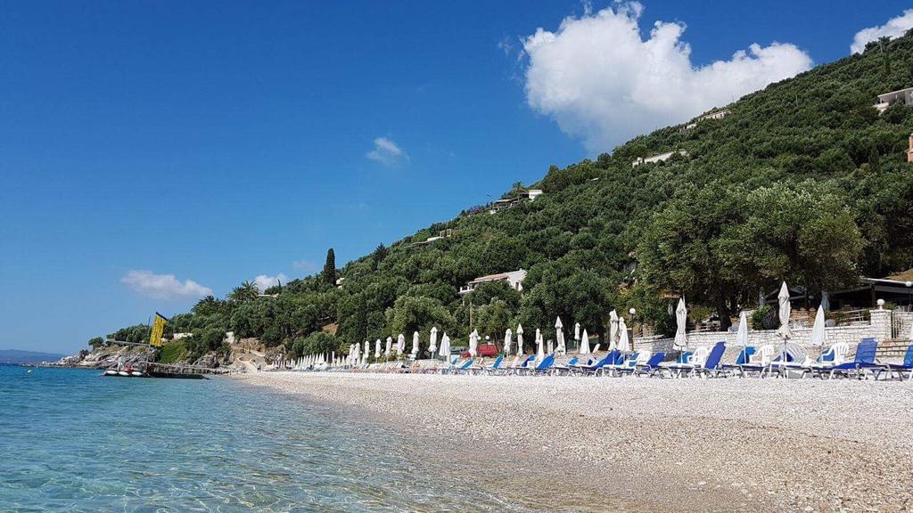 Krouzeri Beach Apartments Nisaki  Zewnętrze zdjęcie