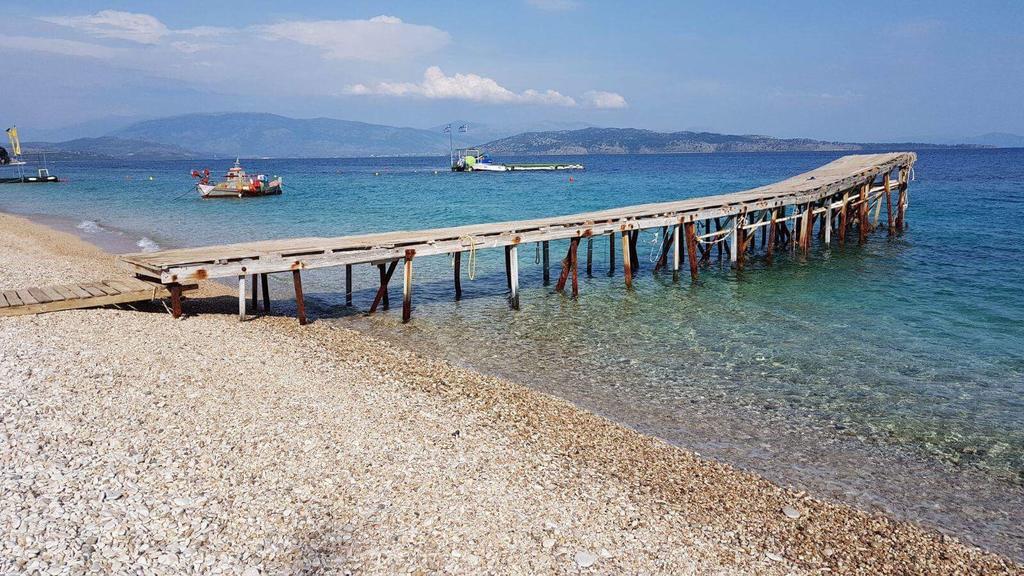 Krouzeri Beach Apartments Nisaki  Zewnętrze zdjęcie